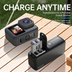 Power bank Telesin da 10000 mAh per batterie GoPro 13 - 20 W