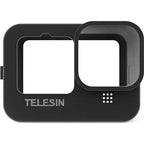 Telesin Custodia protettiva in silicone con copriobiettivo GoPro 13 - Nero