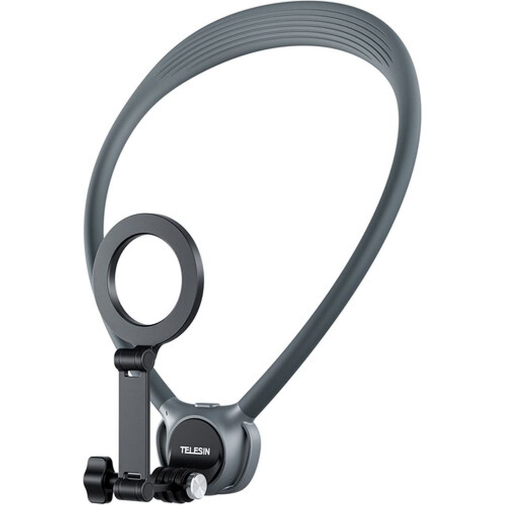 Telesin Neck Attacco 360º Combo - GoPro e Smartphone - Grigio
