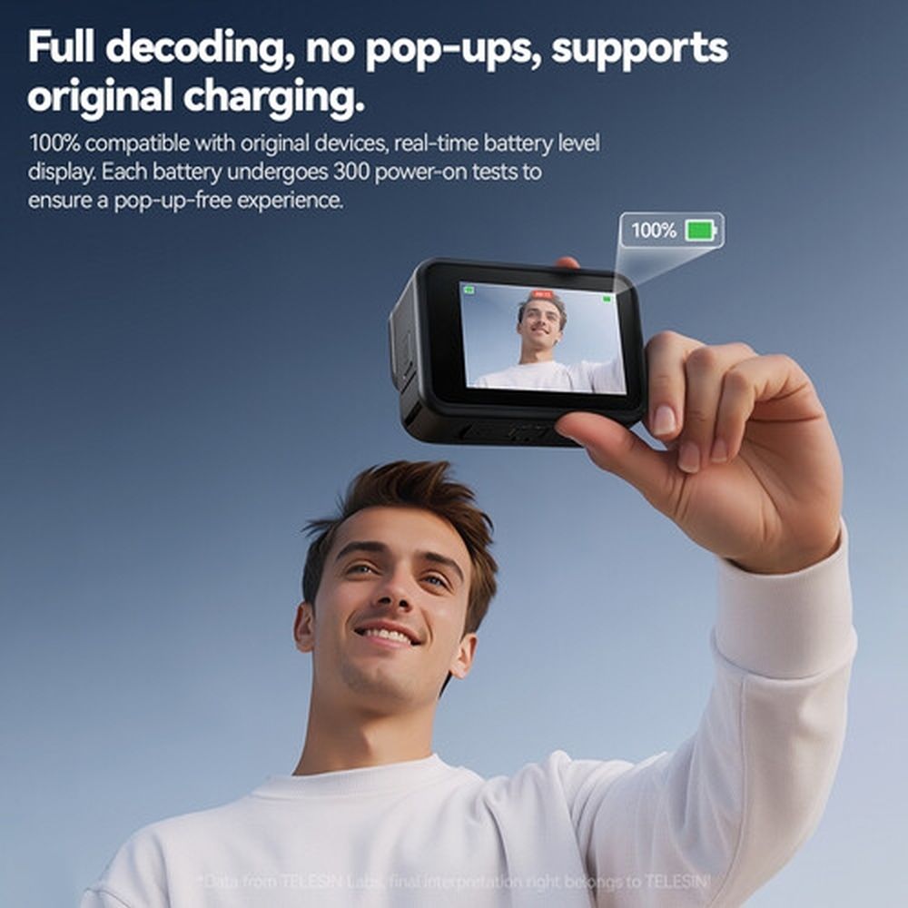 Batteria Telesin per GoPro 13