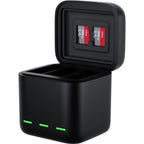 Caricabatterie Telesin + 2 batterie per GoPro Hero 13