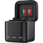 Caricabatterie Telesin + 2 batterie per GoPro Hero 13