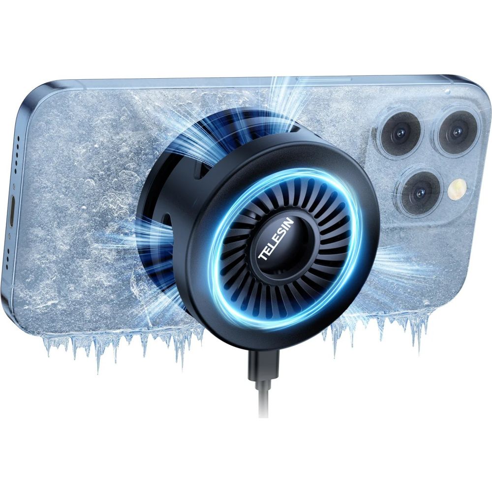 Telesin Magnetic Cooler Pro con ricarica wireless