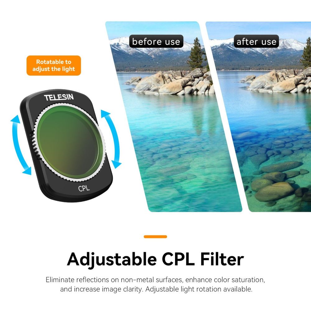 Filtro Telesina CPL per DJI Osmo Pocket 3