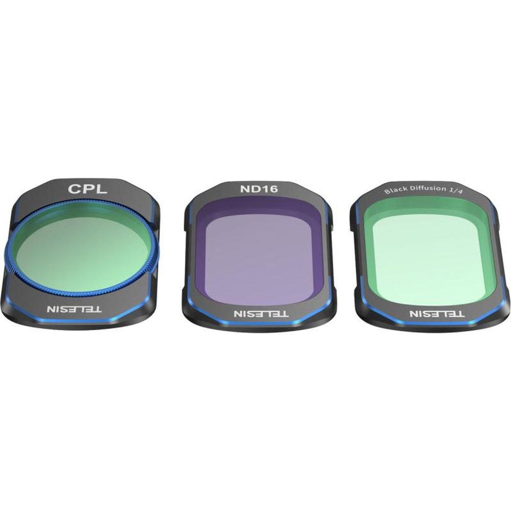 Kit filtro Telesin CPL+ND16+Diffusione per DJI Osmo Pocket 3