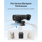 Staffa di montaggio per zaino Telesin per DJI Pocket 3