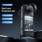 Telesin Protezioni obiettivo per Insta360 X5