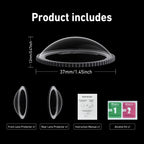 Telesin Protezioni obiettivo per Insta360 X5