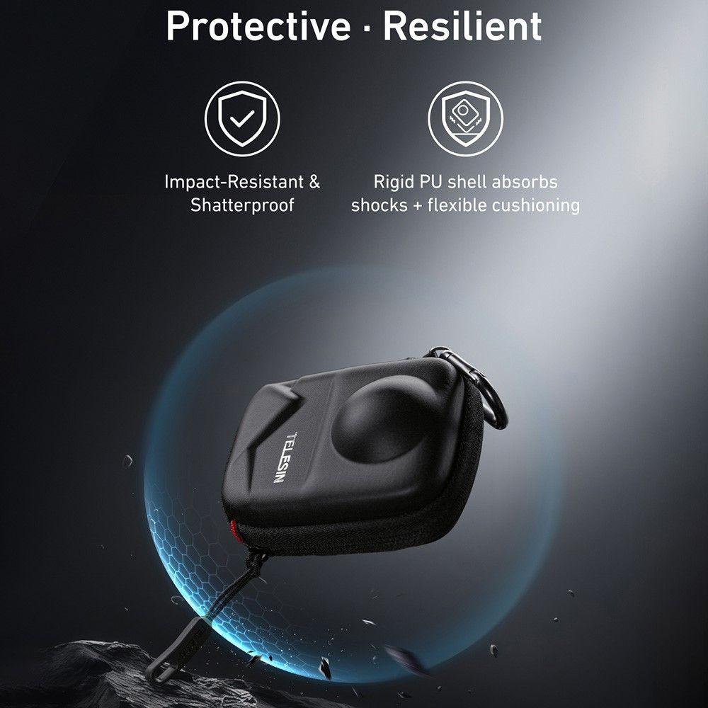 Custodia protettiva Telesin con apertura inferiore per DJI Osmo 360