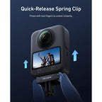 Telesin Dual Claw Mount Magnetic for DJI Osmo 360