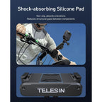 Telesin Dual Claw Mount Magnetic for DJI Osmo 360