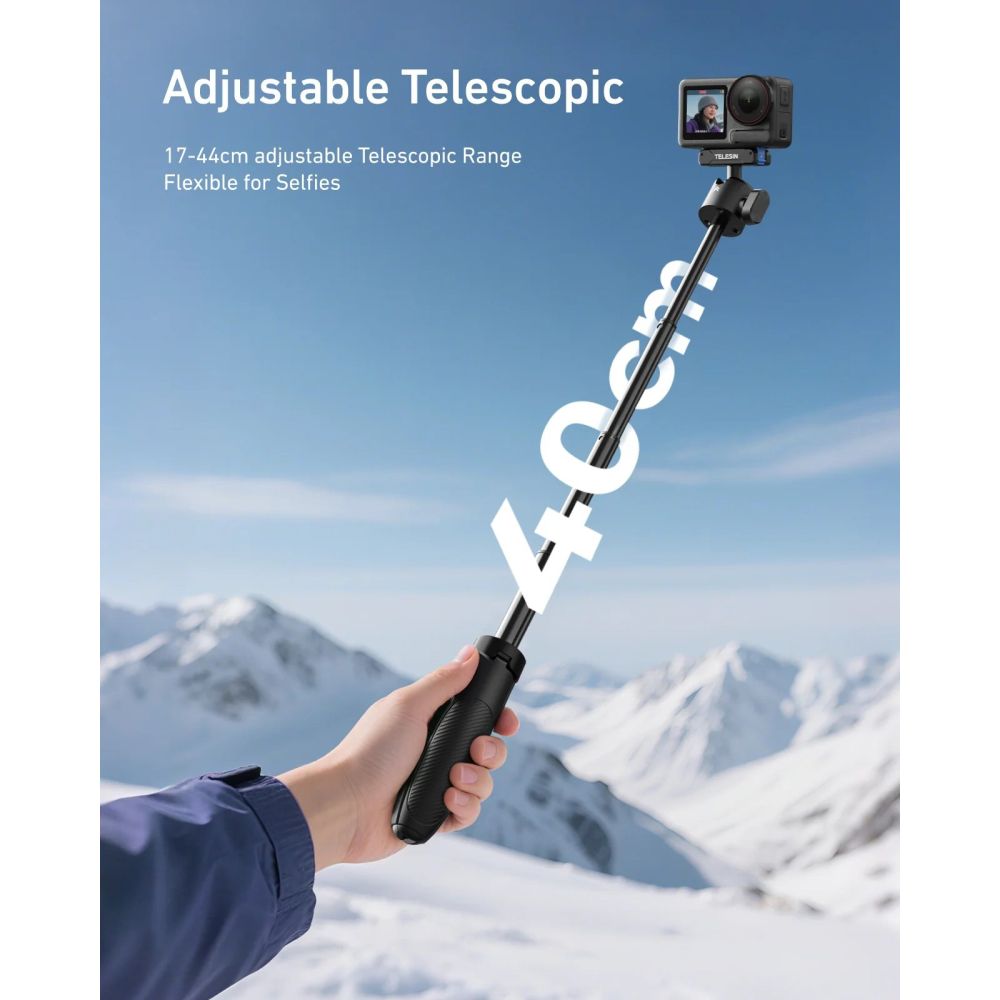 Telesin Quick-release Selfie Stick for DJI Osmo Action & 360