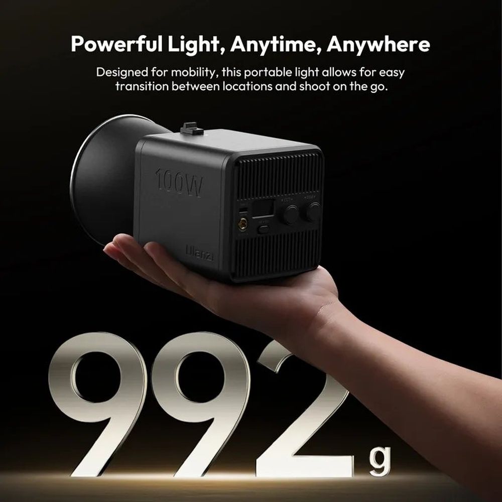 Lampada COB Ulanzi ML100Bi 100W bicolore - batteria interna e USB-C