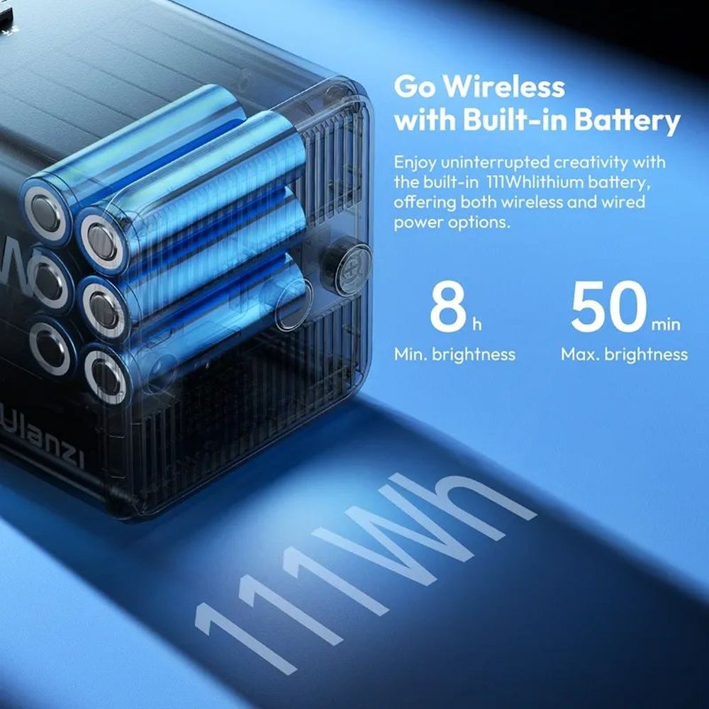 Lampada COB Ulanzi ML100Bi 100W bicolore - batteria interna e USB-C
