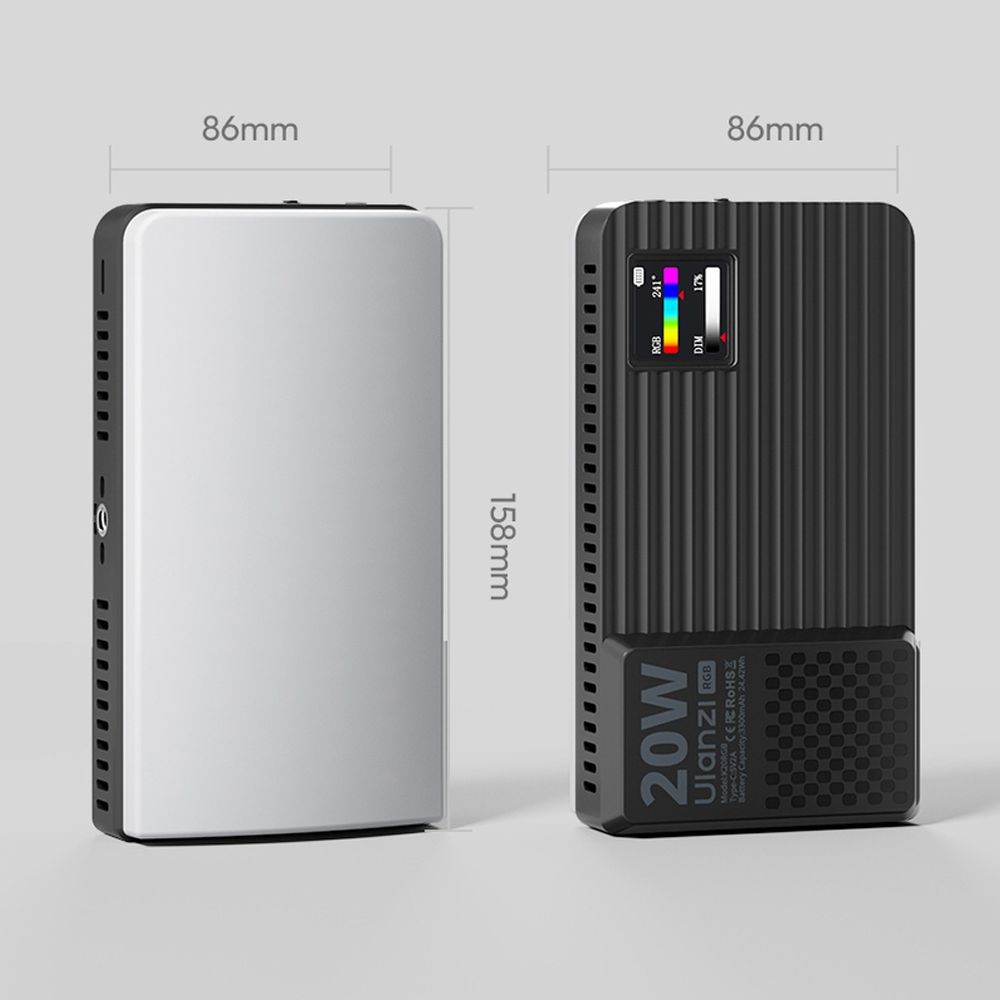 Lampada da pannello Ulanzi K20 RGB 20W
