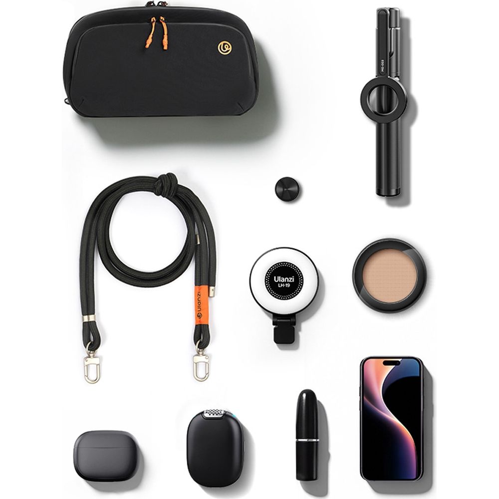 Borsa a tracolla Ulanzi YY08 TechLite - nera