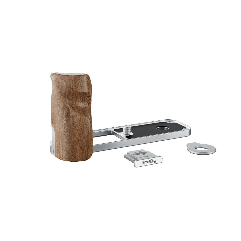 SmallRig 4735B Wooden L-shaped grip for Fujifilm X-T50 (silver)