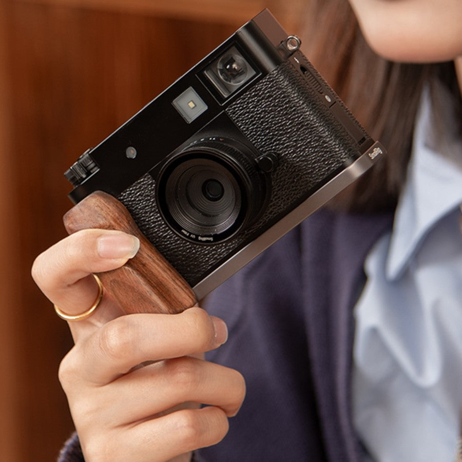 SmallRig 4735B Wooden L-shaped grip for Fujifilm X-T50 (silver)