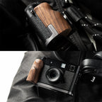 SmallRig 4735B Wooden L-shaped grip for Fujifilm X-T50 (silver)