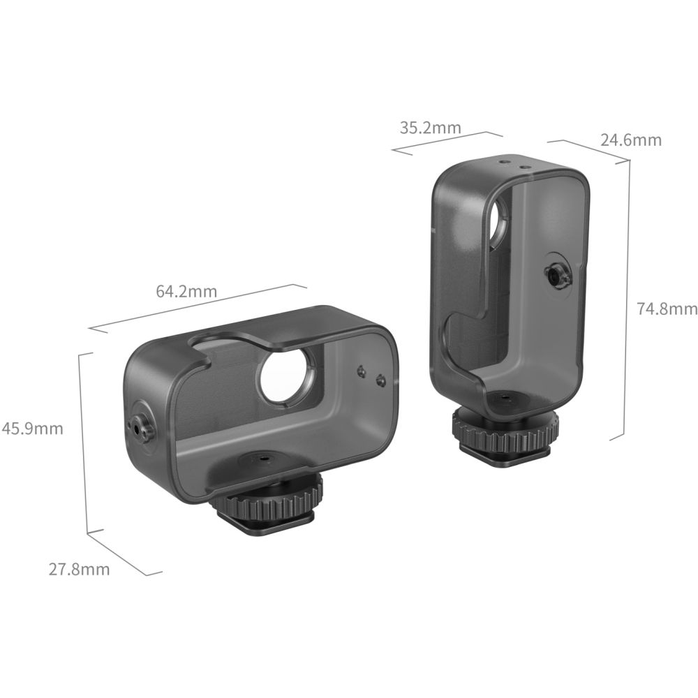 SmallRig 5758 Cage with Cold Shoe Mount for DJI Osmo Nano