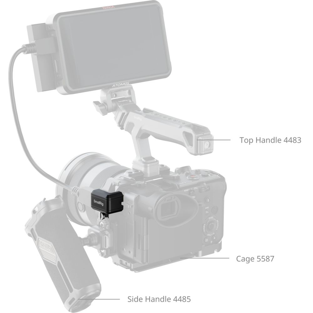 SmallRig 5593 High-Definition HDMI Adapter for Sony FX2