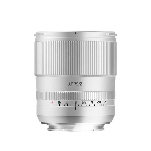 TTArtisan AF-FF 75mm f/2.0 L-attacco Argento
