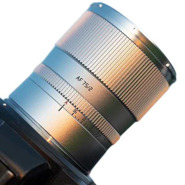 TTArtisan AF-FF 75mm f/2.0 L-attacco Argento