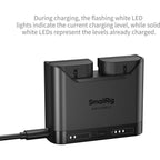Caricabatterie per fotocamera SmallRig 5490 per LP-E6P
