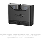 Caricabatterie per fotocamera SmallRig 5493 per NP-FW50