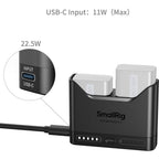 Caricabatterie per fotocamera SmallRig 5493 per NP-FW50