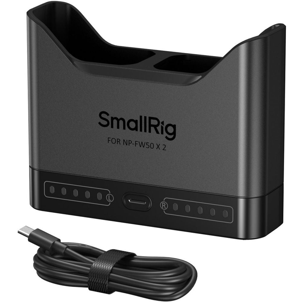 Caricabatterie per fotocamera SmallRig 5493 per NP-FW50