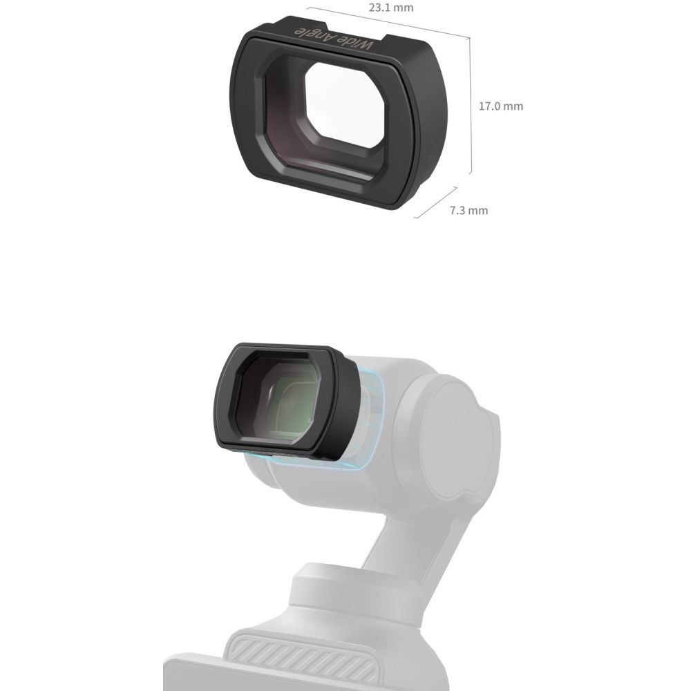 SmallRig 5650 Wide-Angle Lens for DJI Osmo Pocket 3