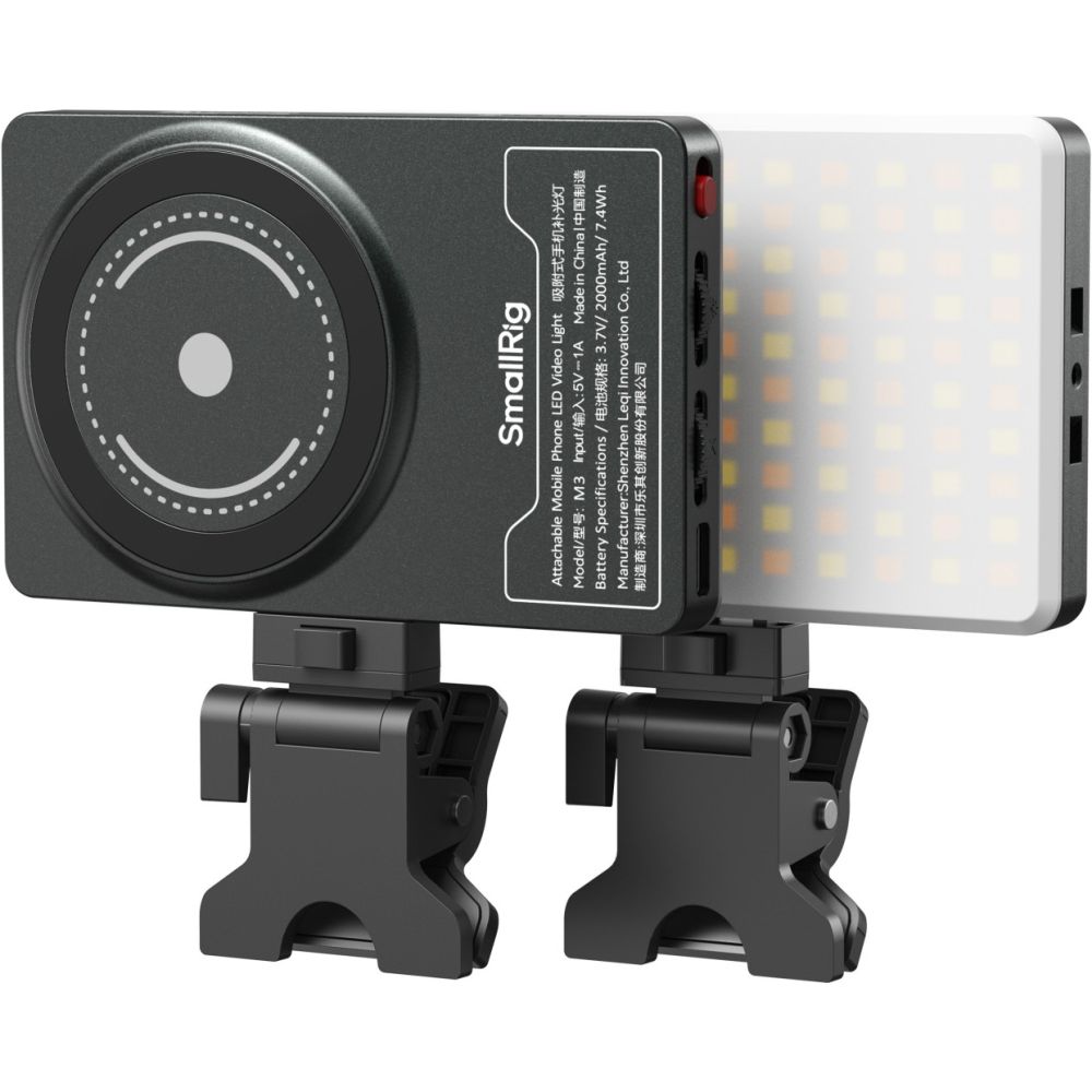 SmallRig 5503 M3 Luce video LED collegabile al telefono cellulare, blu inchiostro