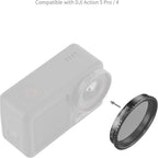 SmallRig 5836 Filtro effetto Black Mist 1/4 collegabile per DJI Osmo Action 5 Pro / 4