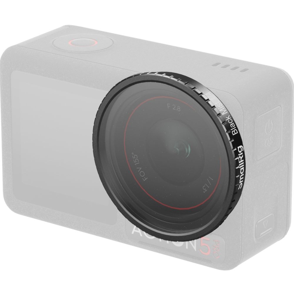 SmallRig 5836 Filtro effetto Black Mist 1/4 collegabile per DJI Osmo Action 5 Pro / 4