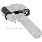 SmallRig 5663 Piastra di montaggio a L con impugnatura in silicone per FUJIFILM X-T30 / X-T30 II / X-T30 III, nera