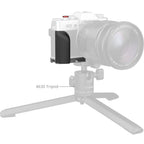 SmallRig 5664 L-Shaped Mount Plate with Silicone Handle for FUJIFILM X-T30 / X-T30 II / X-T30 III, Silver