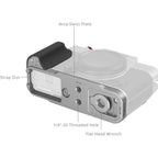 SmallRig 5664 L-Shaped Mount Plate with Silicone Handle for FUJIFILM X-T30 / X-T30 II / X-T30 III, Silver