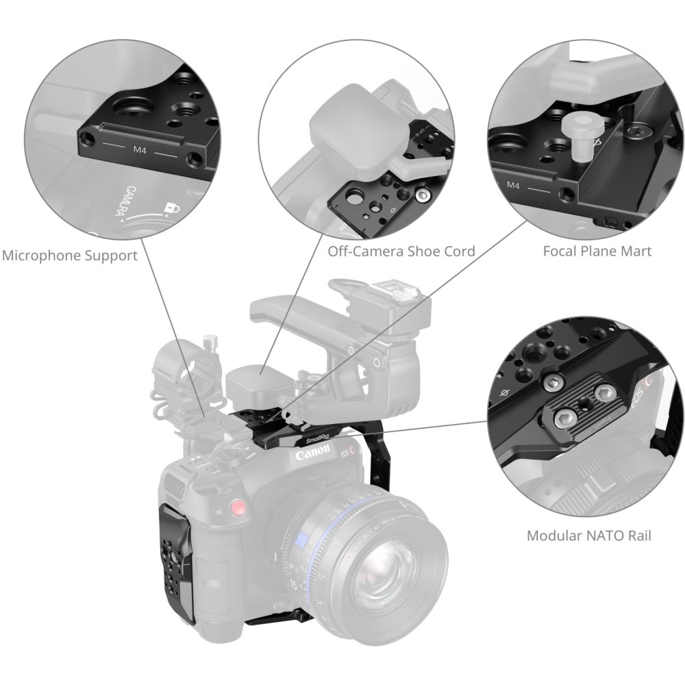 SmallRig 5810 Gabbia per Canon EOS C80
