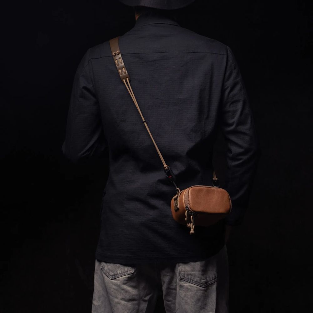 Wotancraft Portable Pouch size L, brown leather
