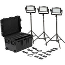 Litepanels Astra IP Half Traveler Trio GM&VM Kit (Standard Yoke, EU Power Cable)