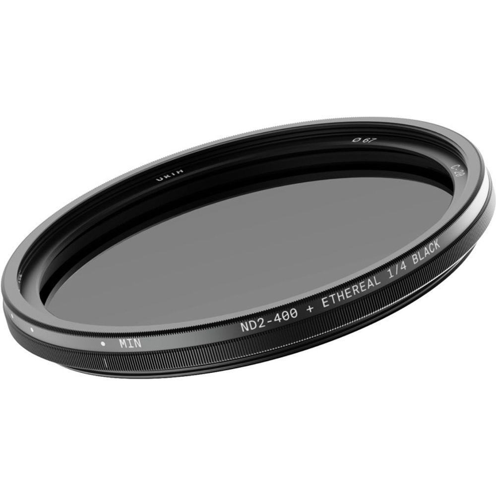 Urth 58mm Variable ND2-400 + 1/4 Black Mist Filter Plus+