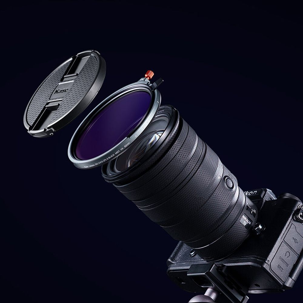 Kase 77mm ND + CPL + Black Mist variabile 1,5-8 stop B270