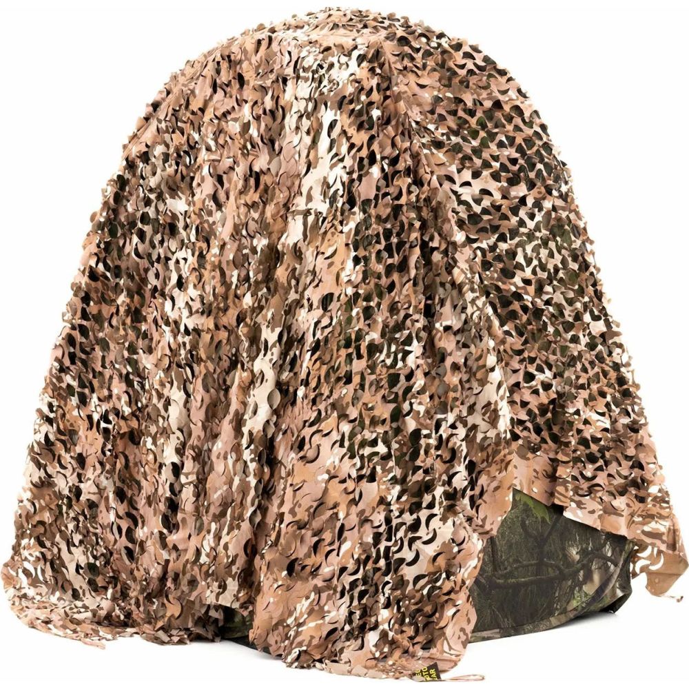 Buteo Photo Gear 3D leafs Camouflagenet Forest Camo Marrone 2,4x3 m