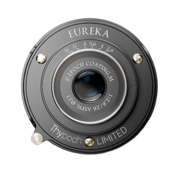 Thypoch Eureka 28mm f/2,8 ASPH. Attacco Leica M Semi-Glossy Nero + adattatore M-X (nero)