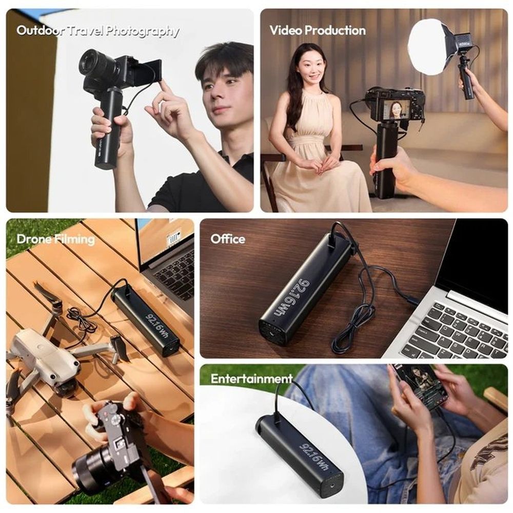 Presa Powerbank Ulanzi BG5 100W 25.000 mAh