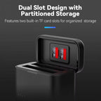 Telesin Charging Box for Insta360 X5 Batteries (2 Slots)