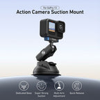 Supporto a ventosa a sgancio rapido Telesin per GoPro 13