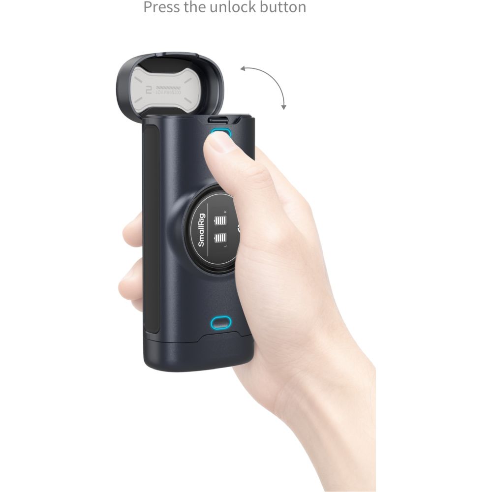 Custodia caricabatteria portatile SmallRig 5107 per batterie per fotocamera EN-EL15c