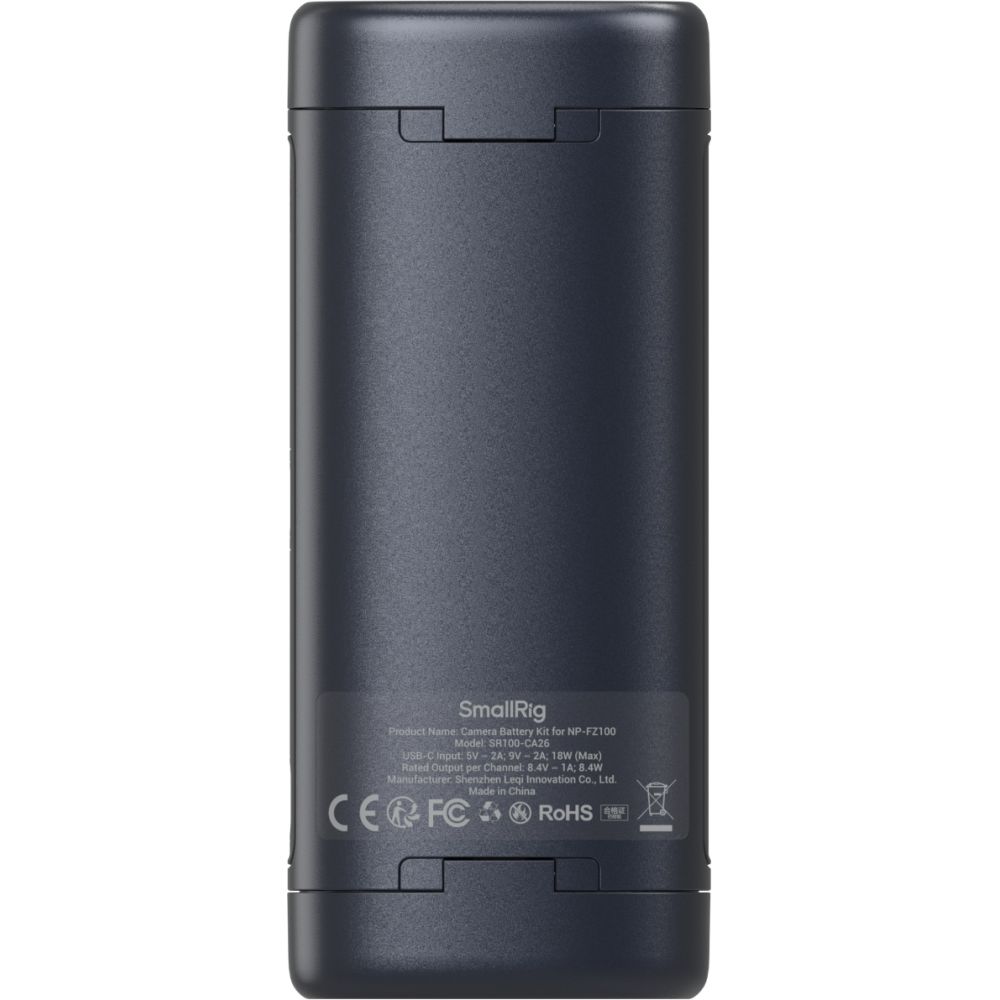 Custodia caricabatteria portatile SmallRig 5107 per batterie per fotocamera EN-EL15c